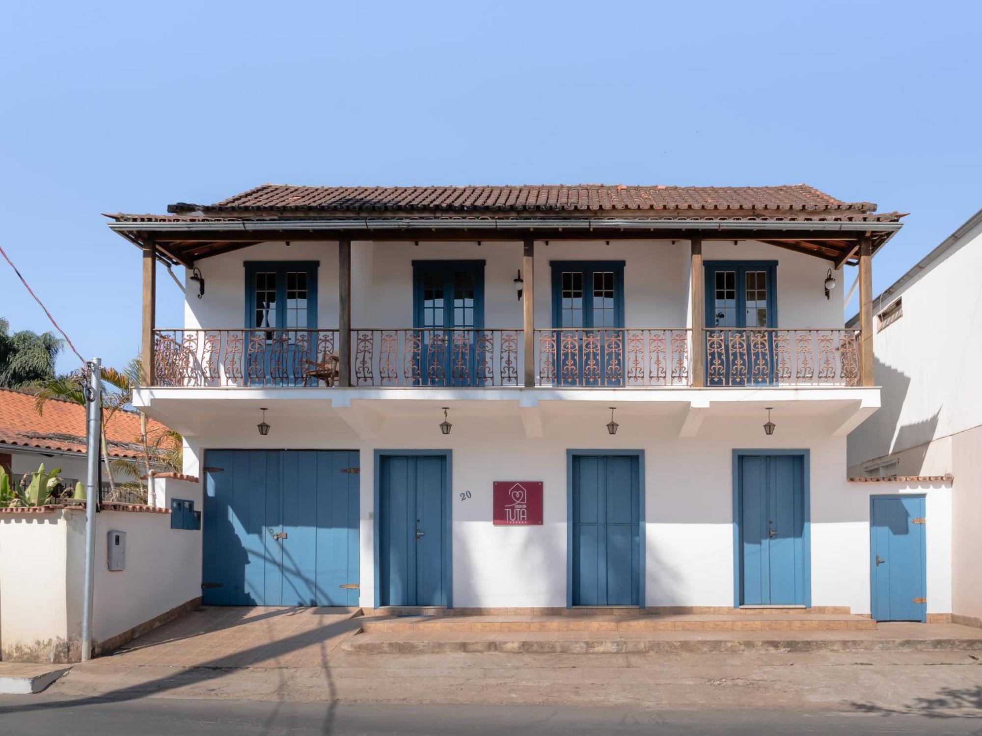 Casa Da Tuta Pousada 티라덴티스 외부 사진